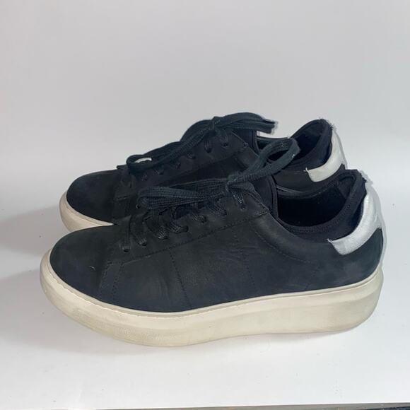 Greats platform black suede sneakers - Picture 2 of 9